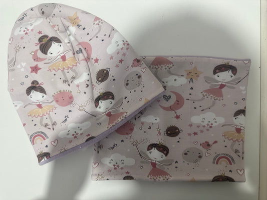 Cappelino e scaldacollo ad anello