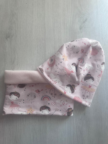 Cappelino e scaldacollo ad anello